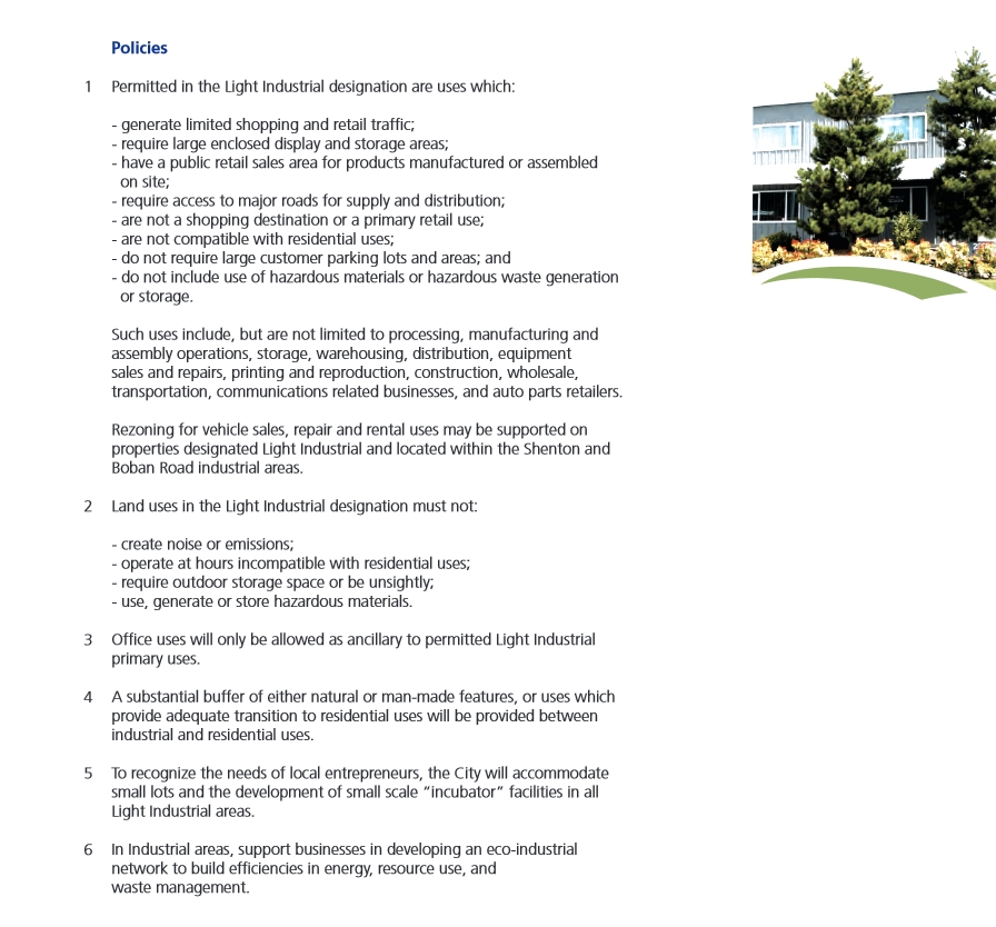 2.5 Light Industrial Policies